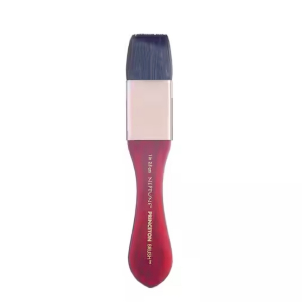 New Princeton Neptune 1 Inch Mottler Paint Brush Watercolor Paint Brush